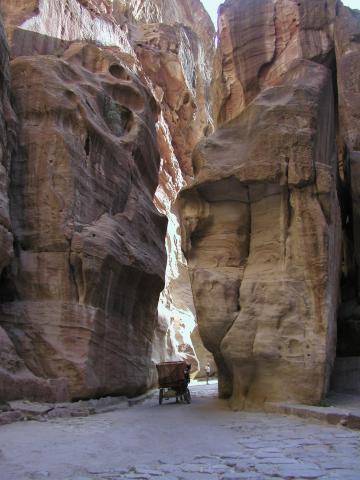 image Siq, Petra, Jordania