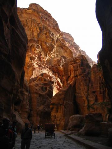 image Siq, Petra, Jordania