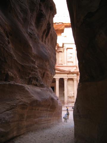 image Siq, Petra, Jordania