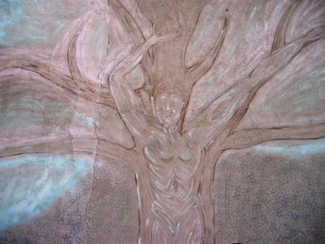 image Grafiti en la calle Tarragona, Barcelona