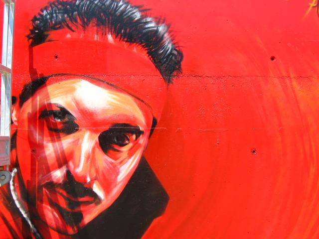 image Grafiti en el Forum de las Culturas, Barcelona