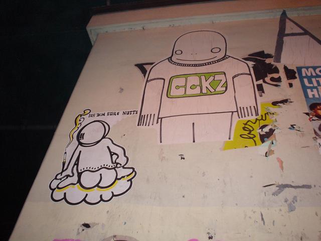 image Grafiti en la pared de un edificio de Berlín