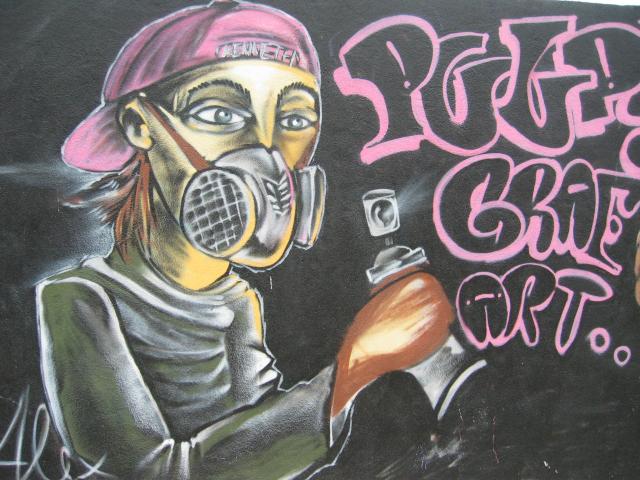 image Grafiti en Mataró, Barcelona