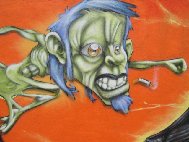 image Grafiti en Mataró, Barcelona