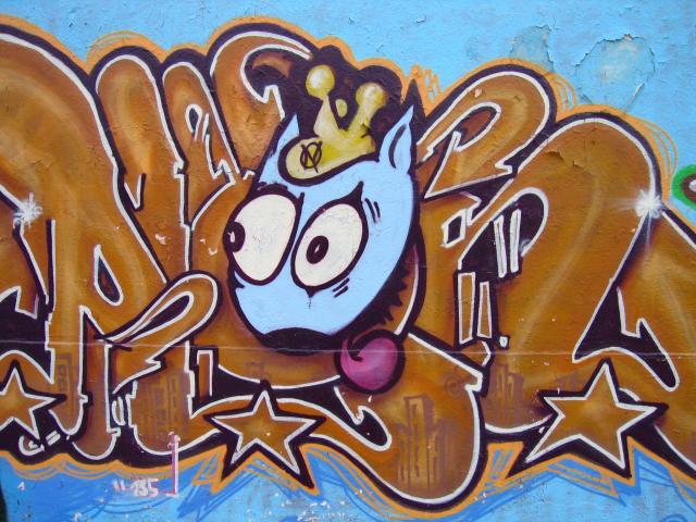 image Grafiti en Mataró, Barcelona