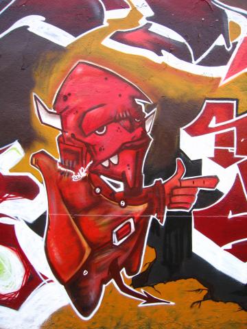 image Grafiti en Mataró, Barcelona