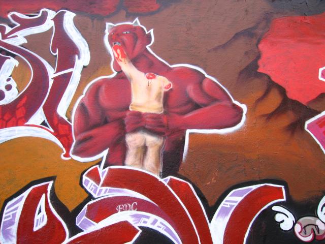 image Grafiti en Mataró, Barcelona