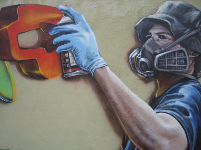 image Grafiti en Mataró, Barcelona