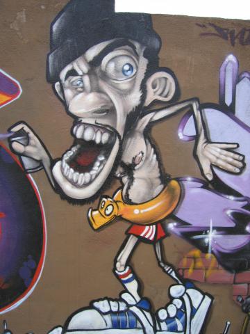 image Grafiti en Mataró, Barcelona