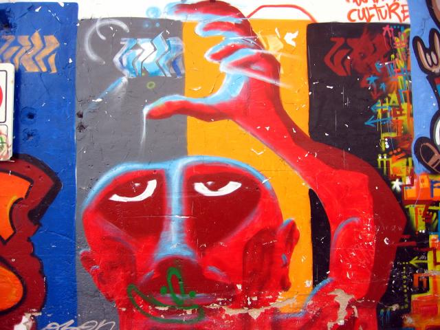 image Grafiti en Olot, Girona