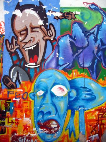 image Grafiti en Olot, Girona