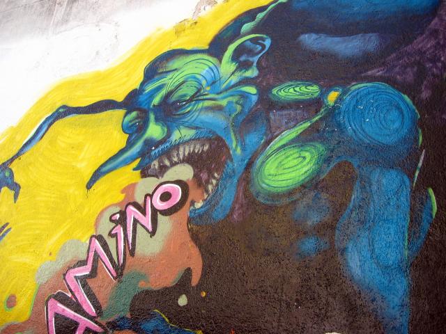 image Grafiti en Olot, Girona