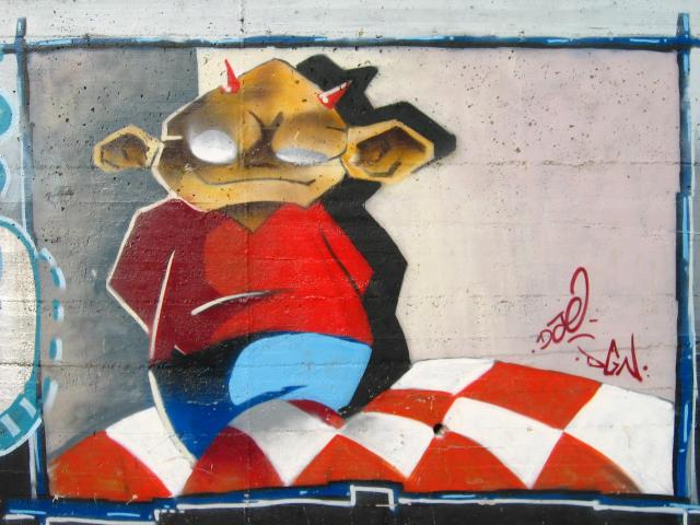 image Grafiti en Vilassar de Dalt, Barcelona