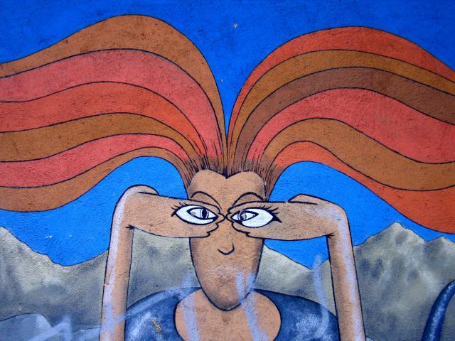 image Grafiti en el barrio El Tubo, Zaragoza