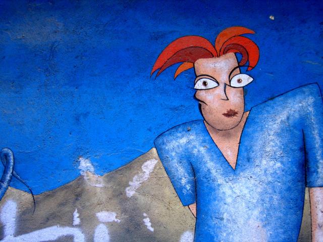 image Grafiti en el barrio El Tubo, Zaragoza