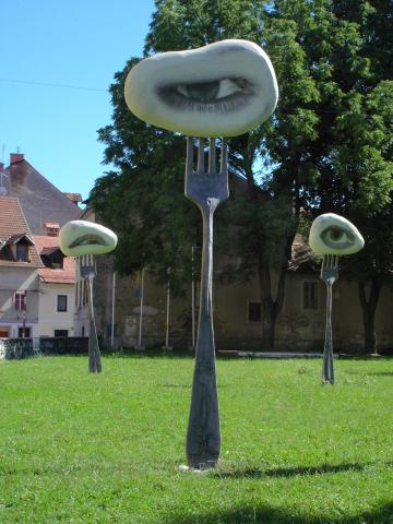image Esculturas en Liubliana, Eslovenia