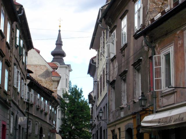 image Calle de Liubliana, Eslovenia