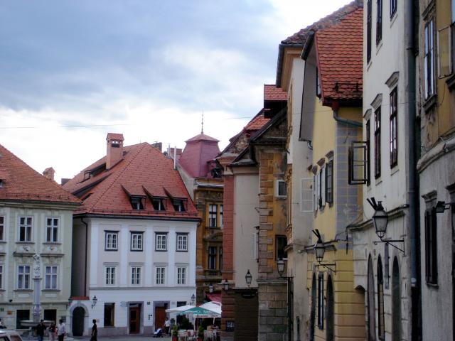 image Calle de Liubliana, Eslovenia
