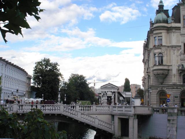 image Triple puente de Liubliana, Eslovenia