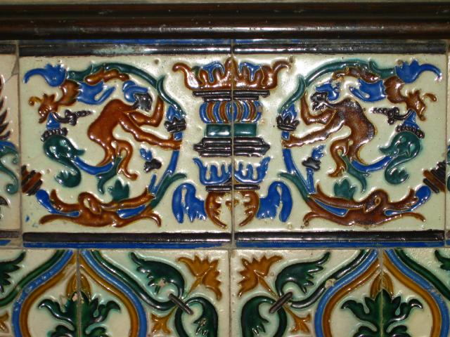 image Azulejos pintados de la Casa Amatler, Barcelona