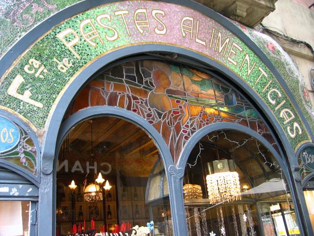 image Fábrica de pastas alimenticias en Las Ramblas, Barcelona