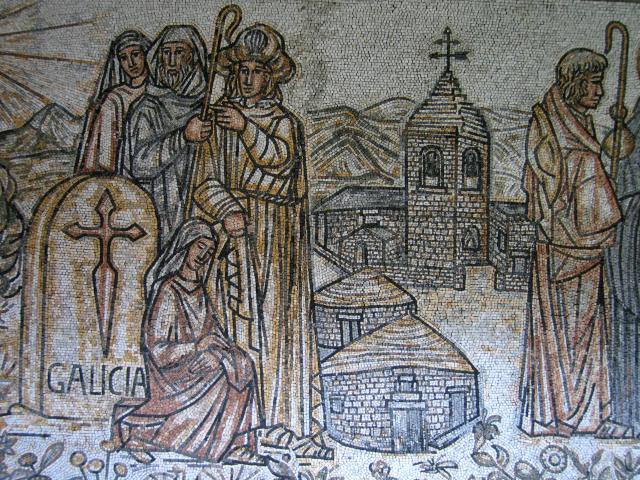 image Mosaicos del monasterio de Poio, Pontevedra