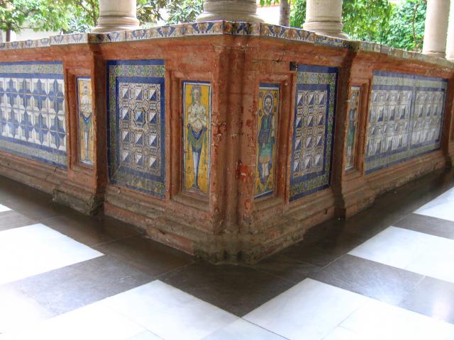 image Detalle del patio del Museo de Bellas Artes, Sevilla
