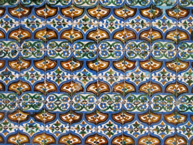 image Detalle de azulejos de la Casa de Pilatos, Sevilla