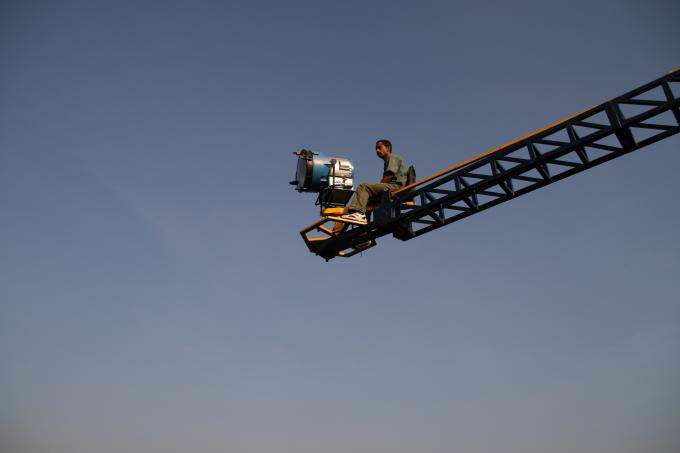 image Iluminador durante un rodaje en Bollywood, Bombay, India