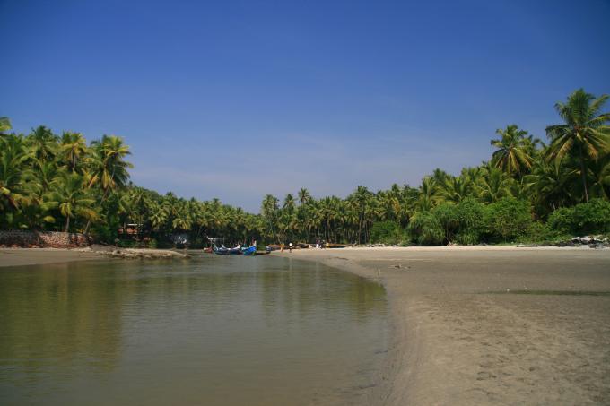 image Playa de Muzzapilangad, Kerala, India