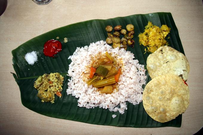 image Comida típica de Kerala, India