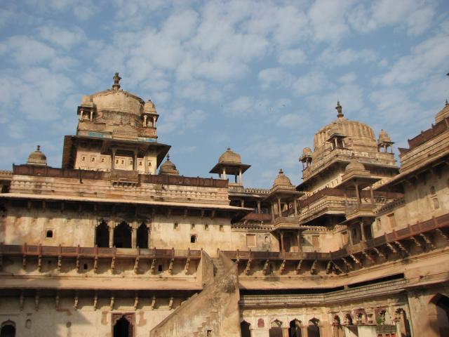 image Fortaleza Mogol de Jehangir Mahal, Orcha, India