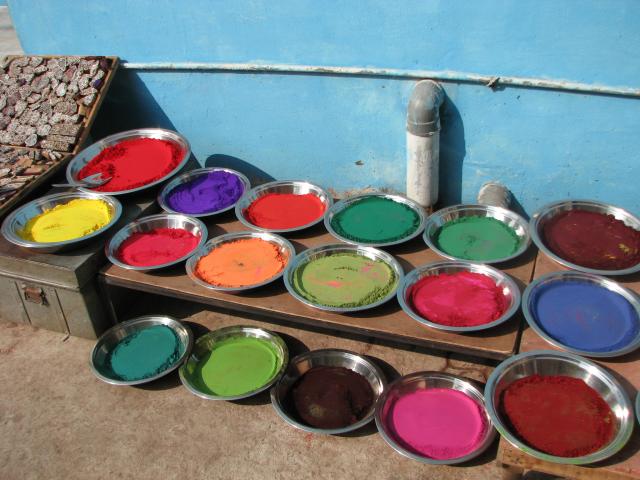 image Tintes, Orcha, India