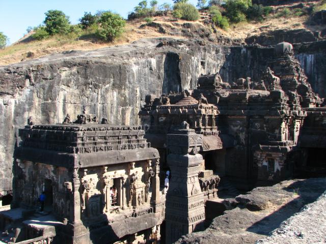 image El templo Kailash en Ellora, India
