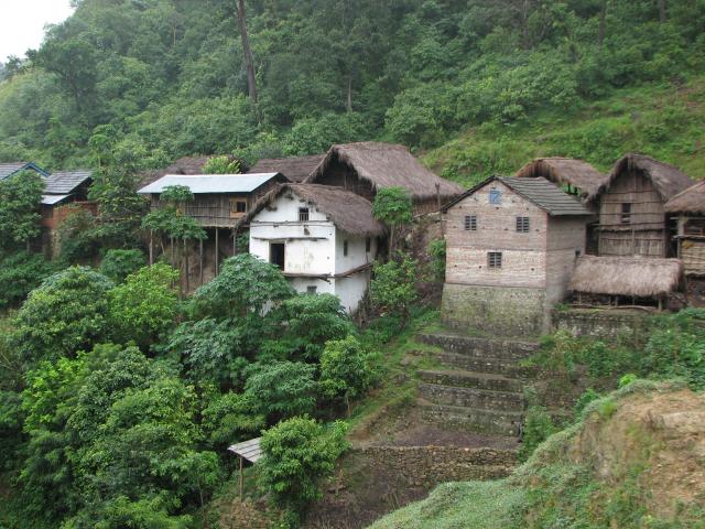 image Pueblo en la llanura tropical de Terai, Nepal