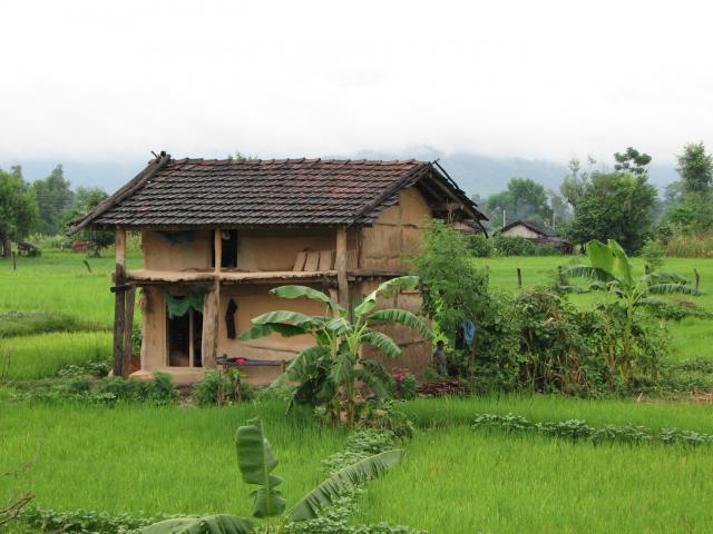 image Casa de adobe en Terai, Nepal