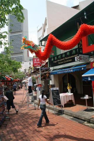 image Restaurante chino en Boat Quay, Singapur