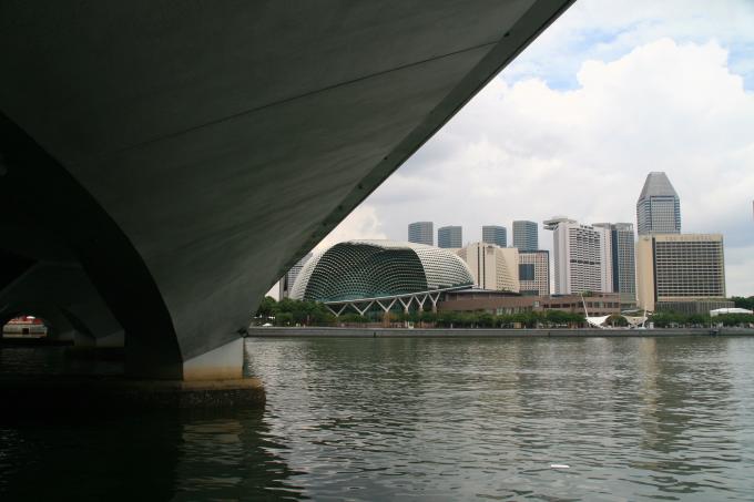 image Vista general de la Esplanade, Singapur