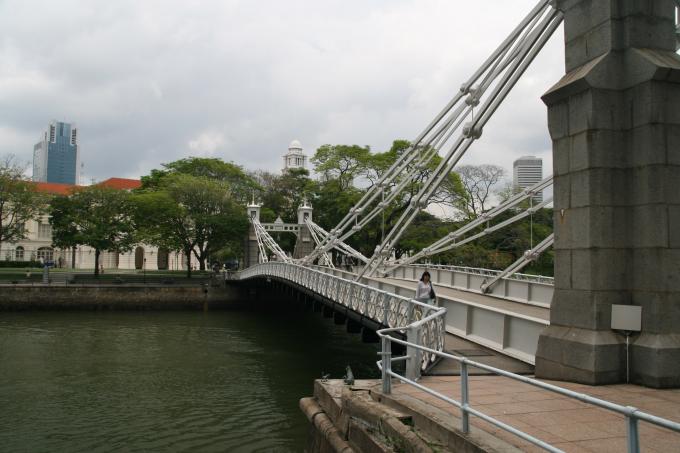 image El puente Cavenagh, Singapur