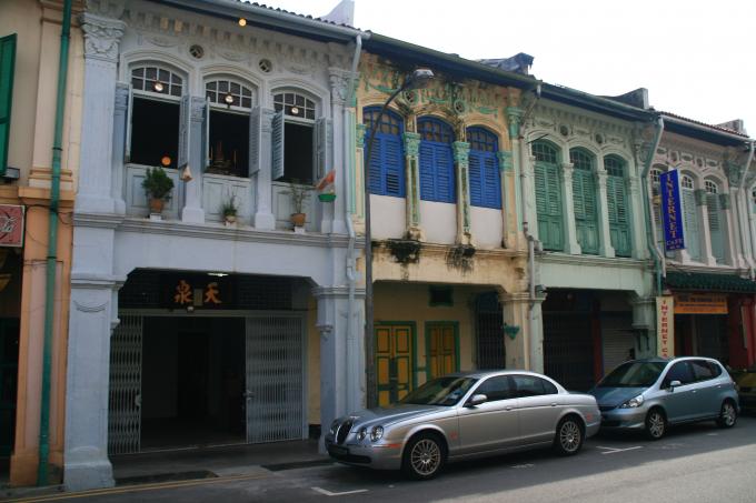 image Edificios coloniales en Little India, Singapur