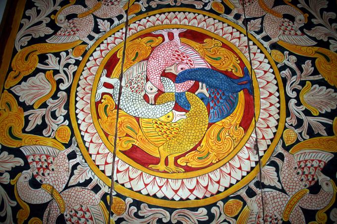 image Detalle decorativo del Templo del Diente de Buda, Kandy, Sri Lanka