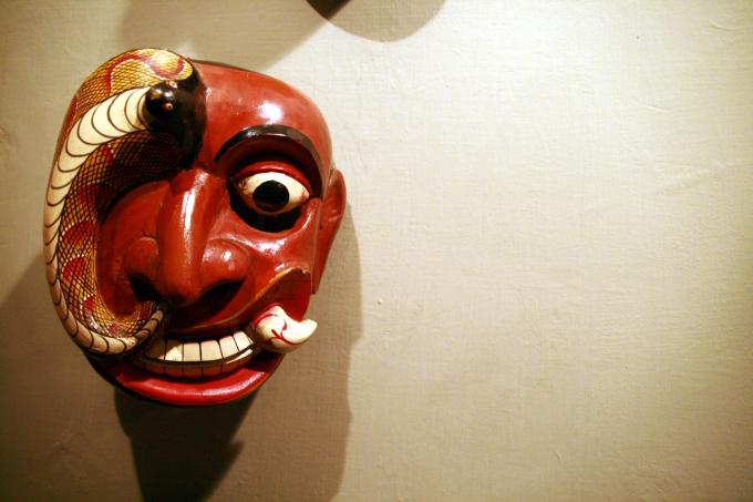 image Demonio de la salud del Museo de Máscaras de Ambalangoda, Sri Lanka