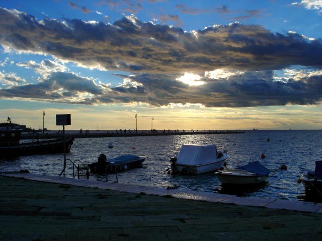 image Paisaje marino en Trieste, Italia