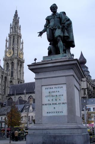 image Monumento a Rubens en Amberes, Bélgica
