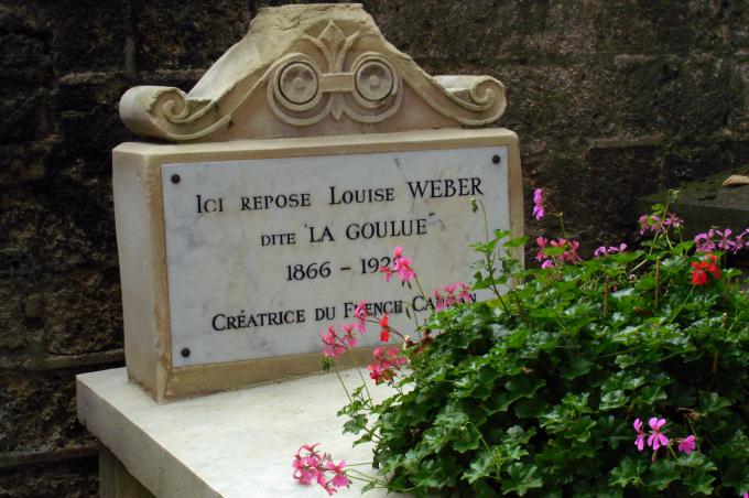 image Lápida de "La Goulue" en París, Francia