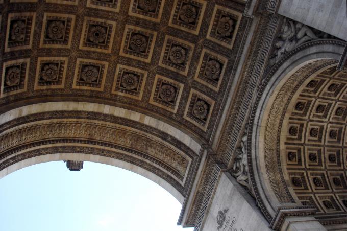image Detalle del Arco del Triunfo de París, Francia