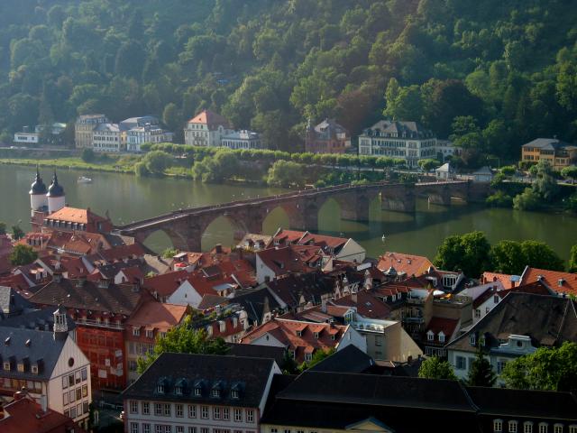 image Vista desde el castillo de Heidelberg, Alemania