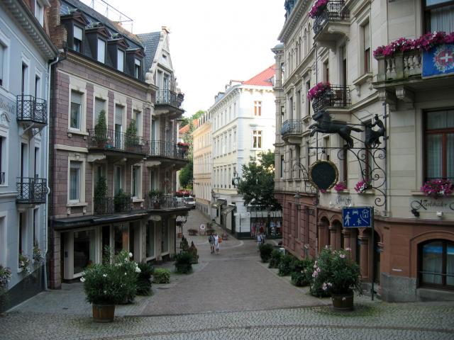 image Calle de Baden-Baden, Alemania