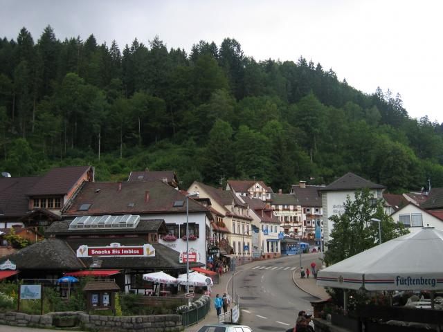 image Vista general de Triberg, en la Selva Negra, Alemania