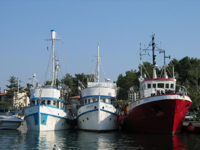 image Barcos pesqueros, isla de Krk, Croacia